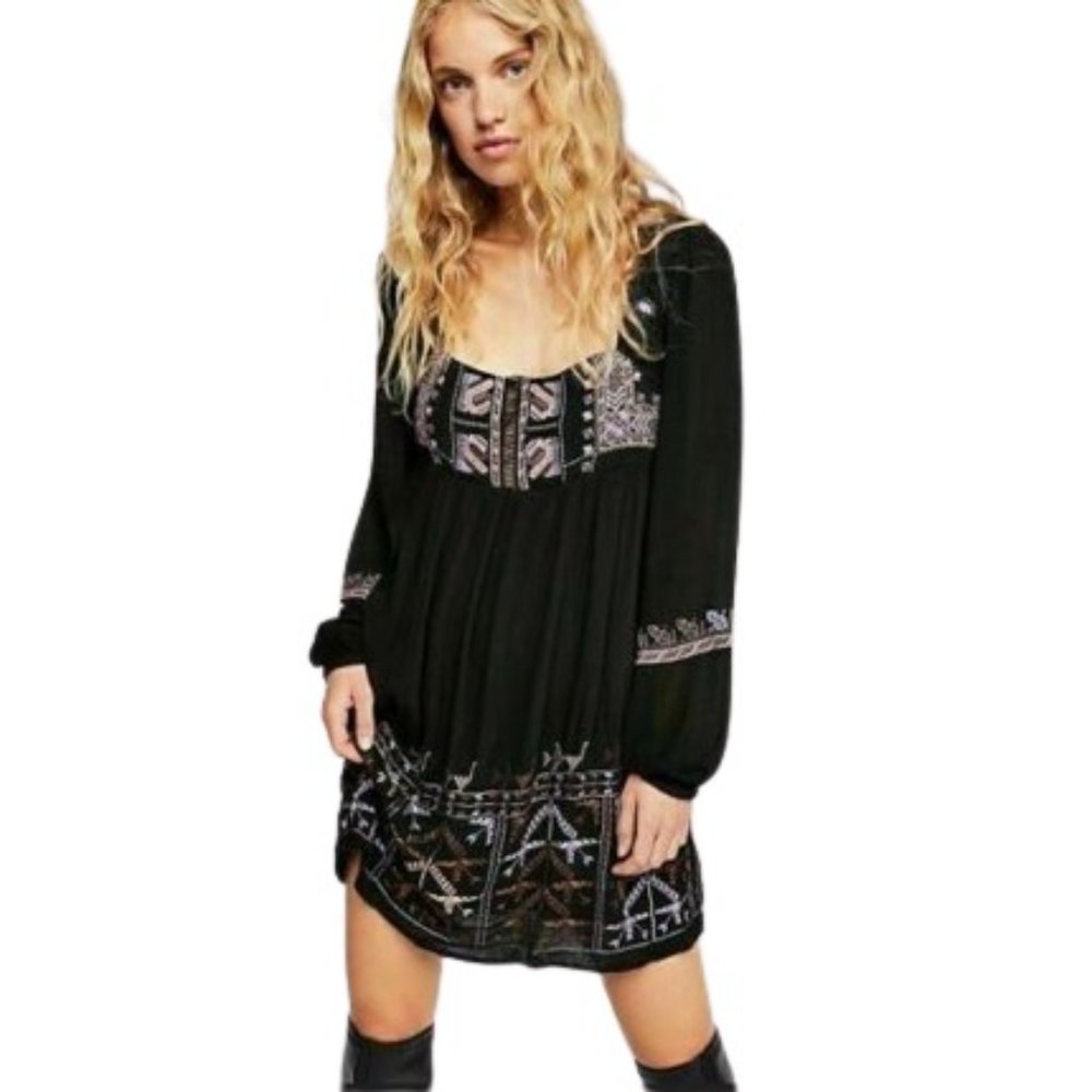 New Free People Rhiannon Mini Dress